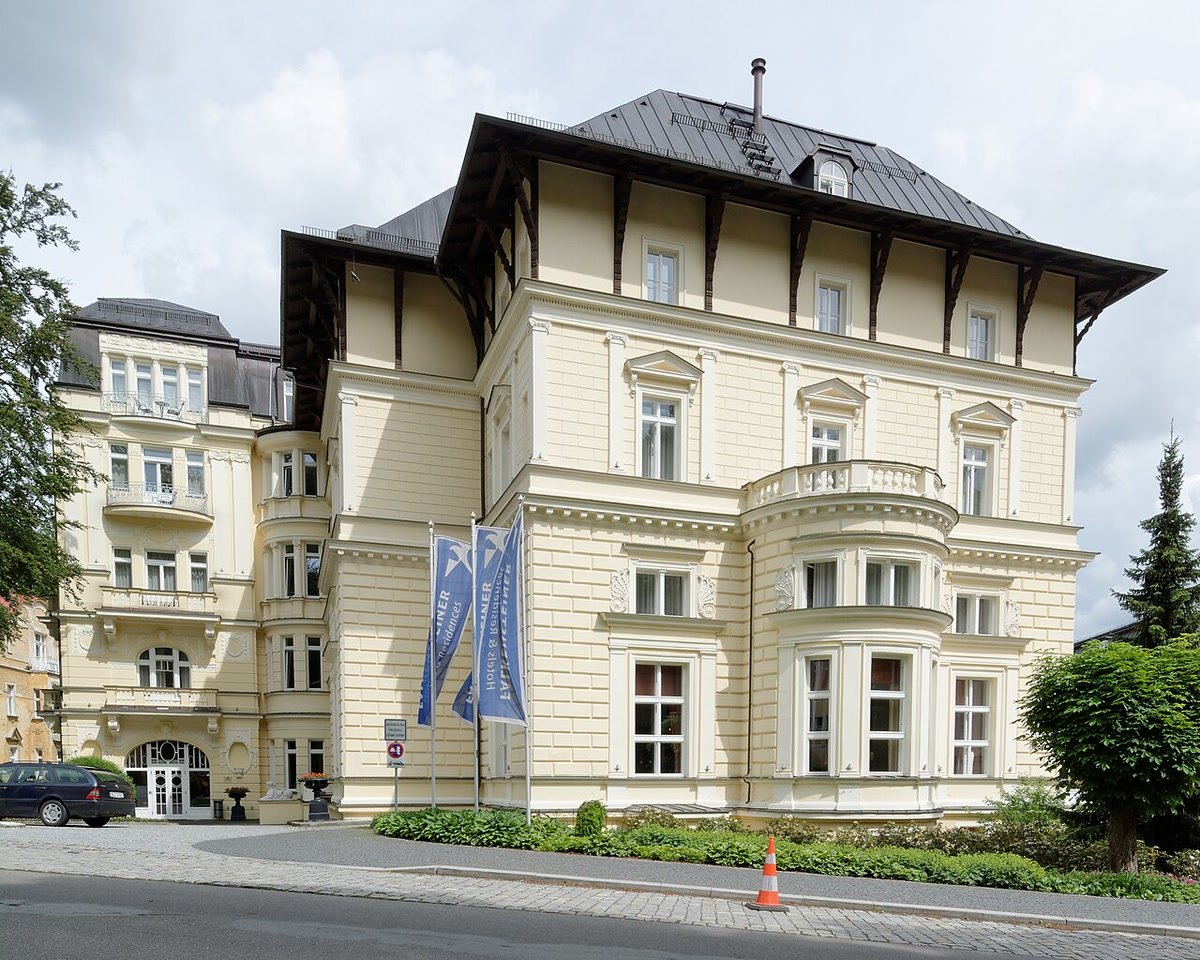 Exterior of Falkensteiner Spa Resort Mariánské Lázně.
