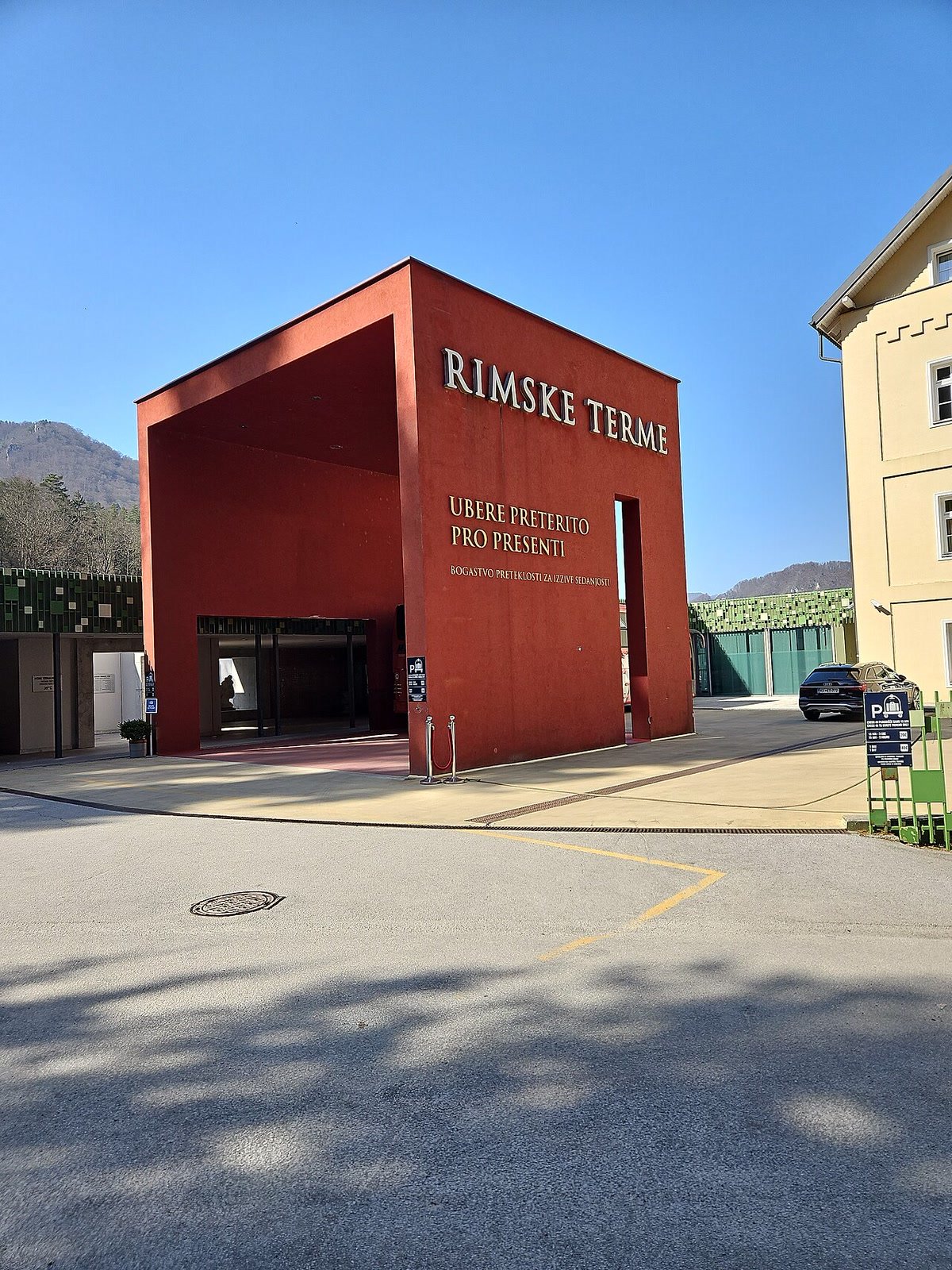 The Rimske Terme resort complex in Rimske Toplice.